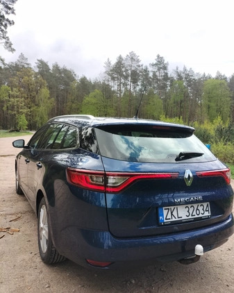 Renault Megane cena 44400 przebieg: 175000, rok produkcji 2018 z Kołobrzeg małe 56